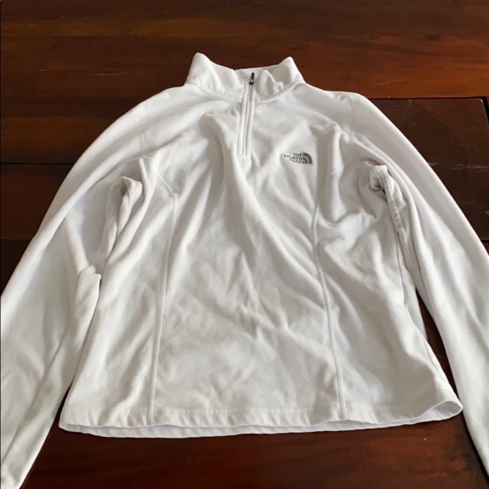 White North Face Fleece